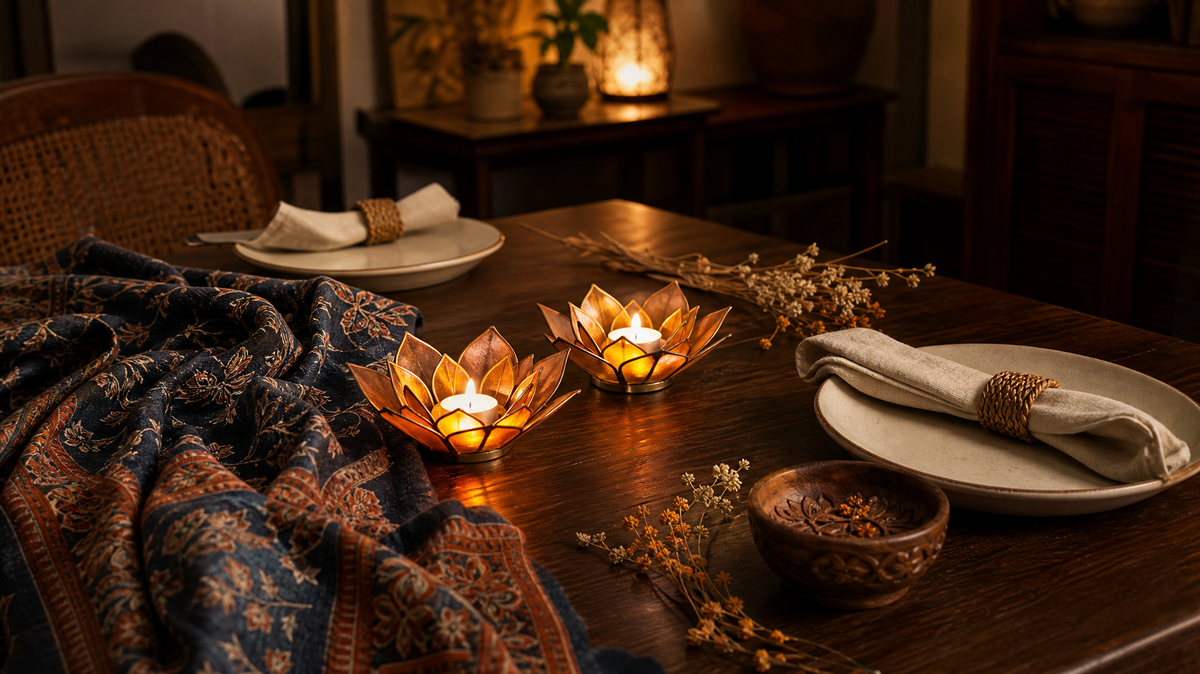 How to Style Your Home With Indian Handcrafted Décor (Without It Looking Like a Theme Party)