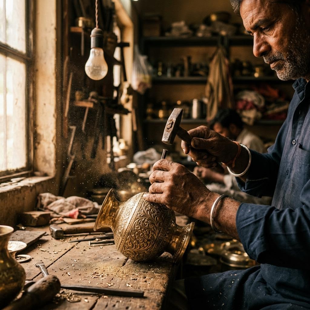 Bringing India's timeless craftsmanship to homes worldwide.