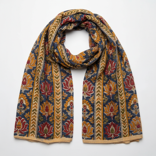 Handcrafted Indian Block Print Scarf